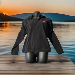 Marmot Polartec Fleece Womens Sm Central Michigan Thumb Holes Sleeve Zipp Pocket